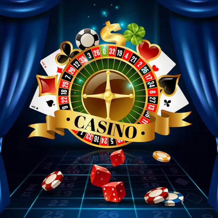 Player standing among radiant digital casino art and high-speed motion effects, capturing the active heart of TKHOT in BD